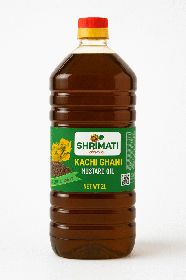 Shrimati Choice Kachi Ghani Mustard Oil – 2L