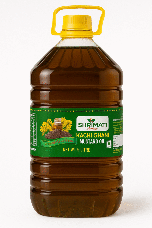 Shrimati Choice Kachi Ghani Mustard Oil – 5L